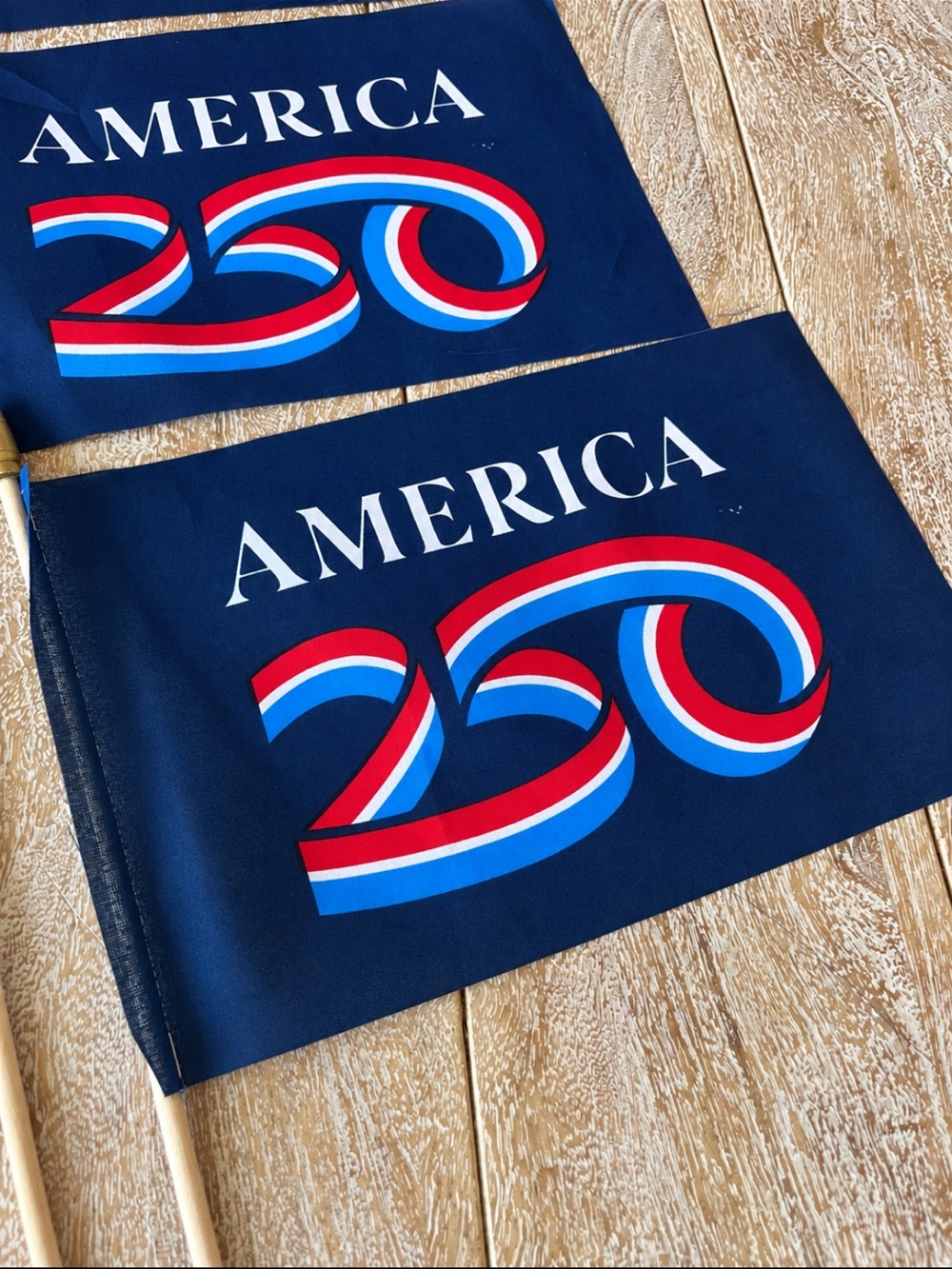 Set of America 250 Flags - Picture 2 of 6